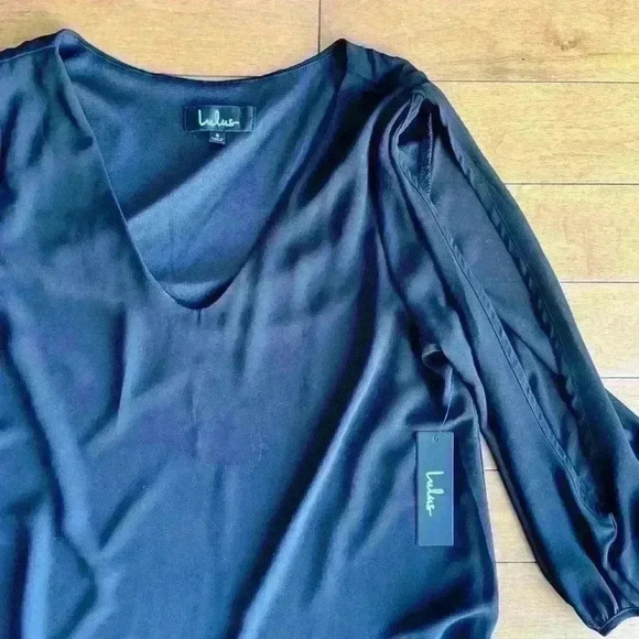 Lulus | NWT long sleeve shift dress size small - Picture 3 of 4